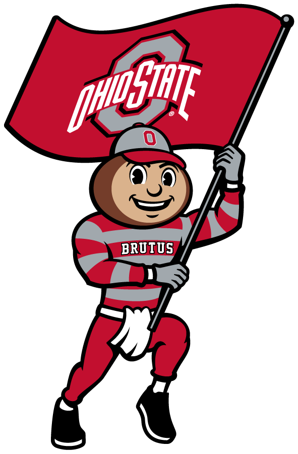 Ohio State Buckeyes 2022-Pres Mascot Logo v8 diy DTF decal sticker